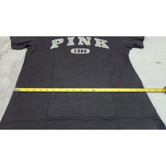 Victoria's Secret Small Black 1986 Campus Cotton Tee NWT - Picture 8 of 8